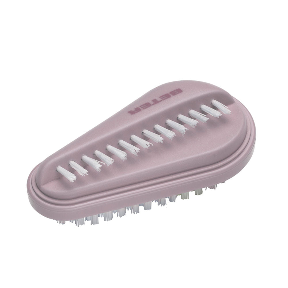 Beter Escova dupla para unhas, cerdas de nylon #cinza 1u