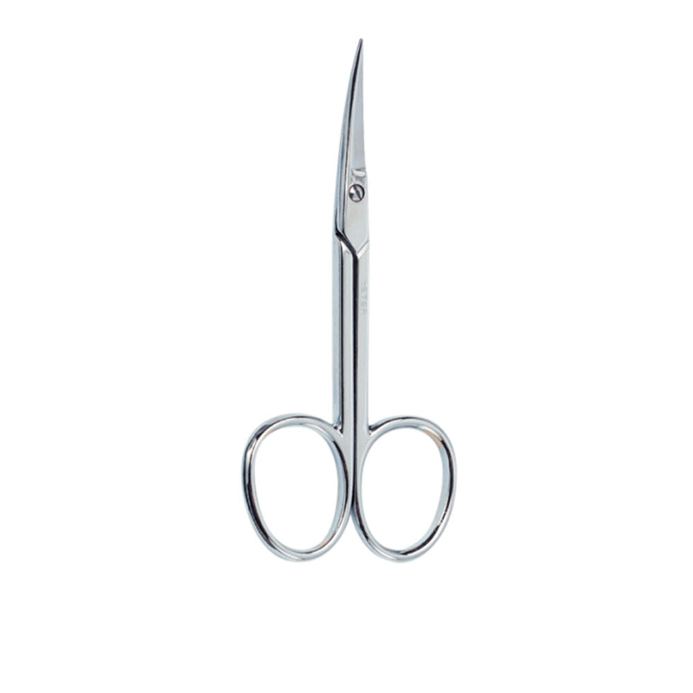 Beter Tesoura de manicure curva cromada, 1 peça
