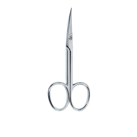 Beter Tesoura de manicure curva cromada, 1 peça