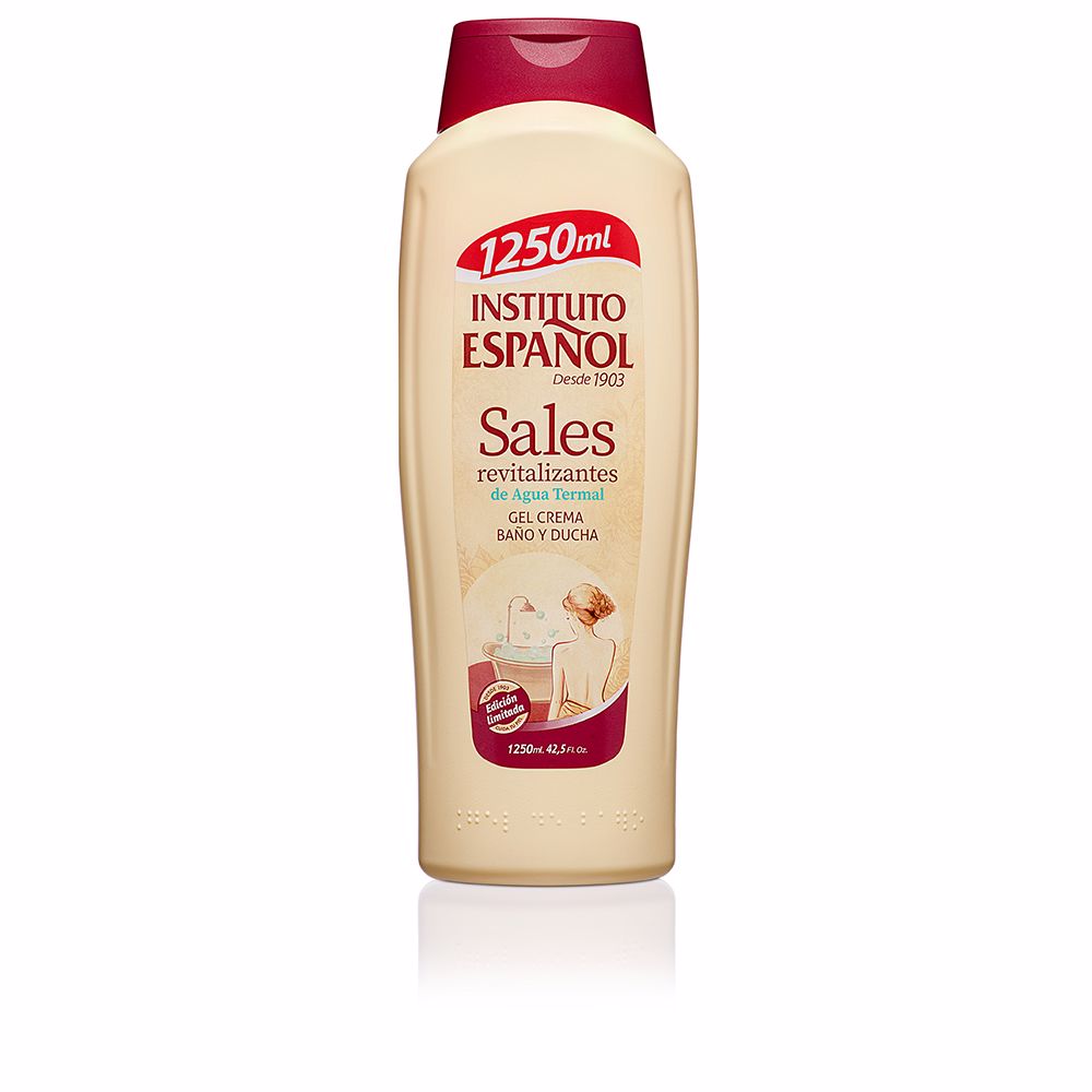 Instituto Español Gel de banho revitalizante sais 1250 ml
