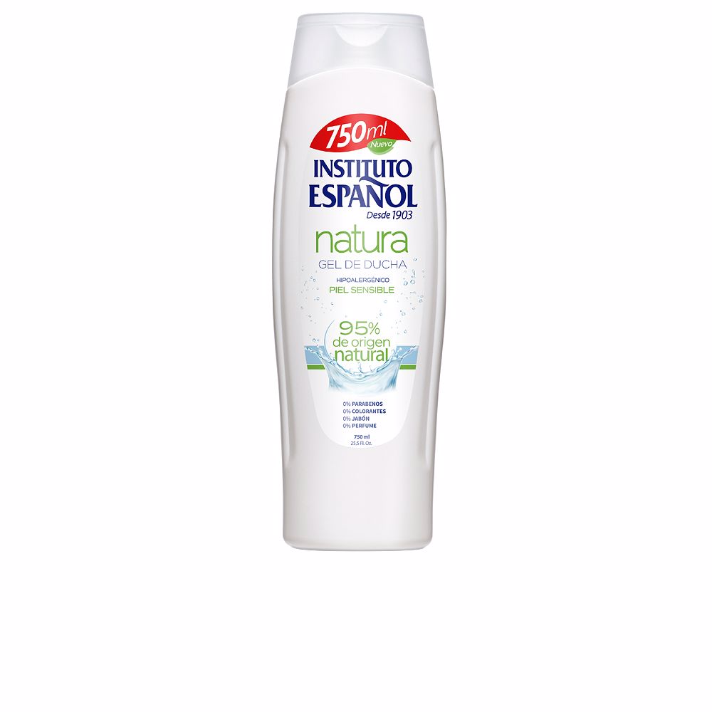 Instituto Español Gel natura de banho para peles sensíveis 750 ml