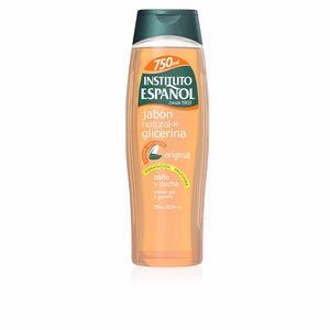 Instituto Español Sabão de glicerina natural banho e ducha 750 ml