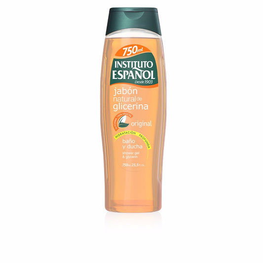 Instituto Español Sabão de glicerina natural banho e ducha 750 ml