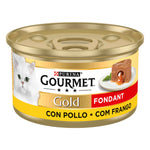 Purina Gourmet Gold Fondant Mousse com Frango para Gato Adulto 85 g