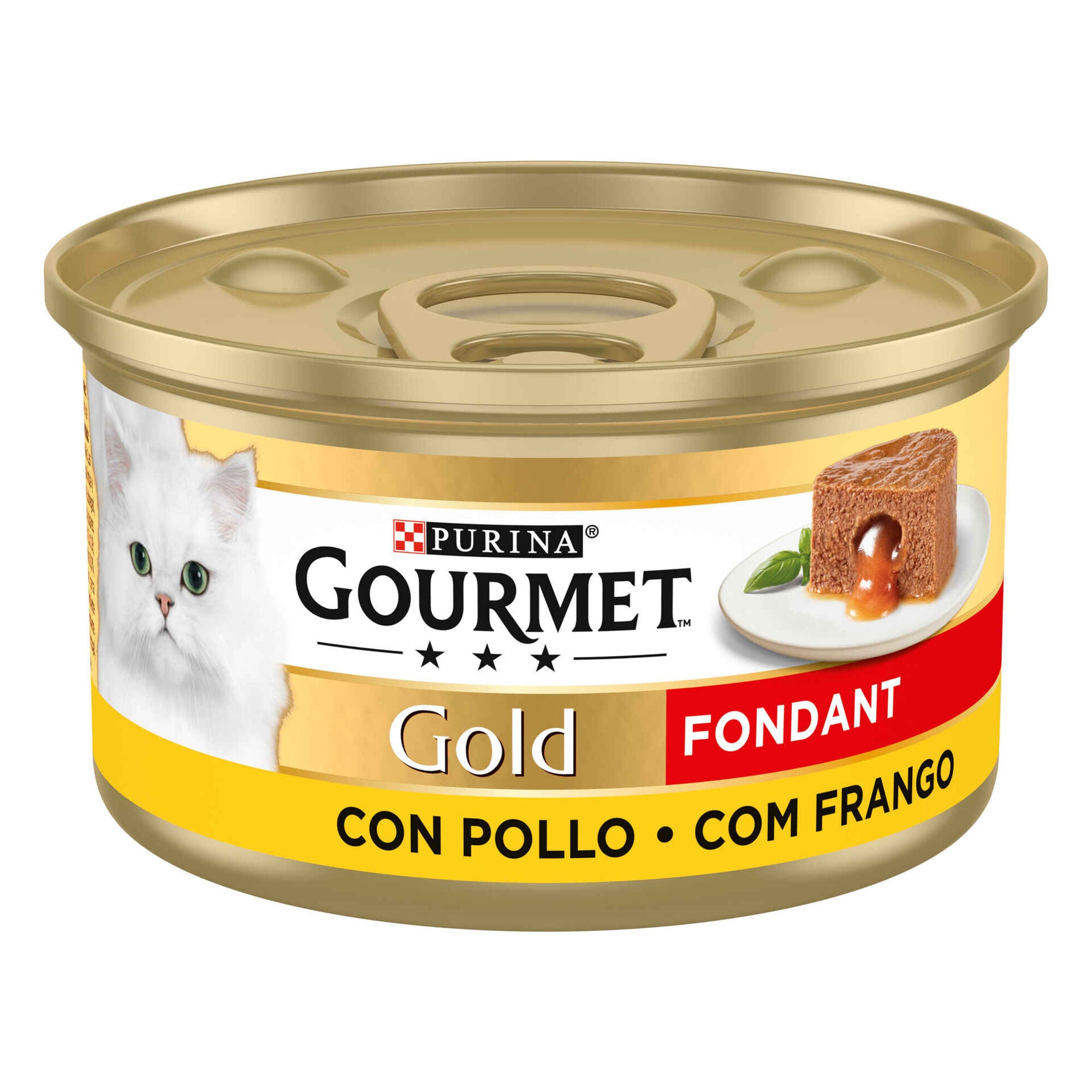 Purina Gourmet Gold Fondant Mousse com Frango para Gato Adulto 85 g