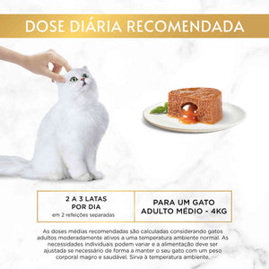 Purina Gourmet Gold Fondant Mousse com Frango para Gato Adulto 85 g