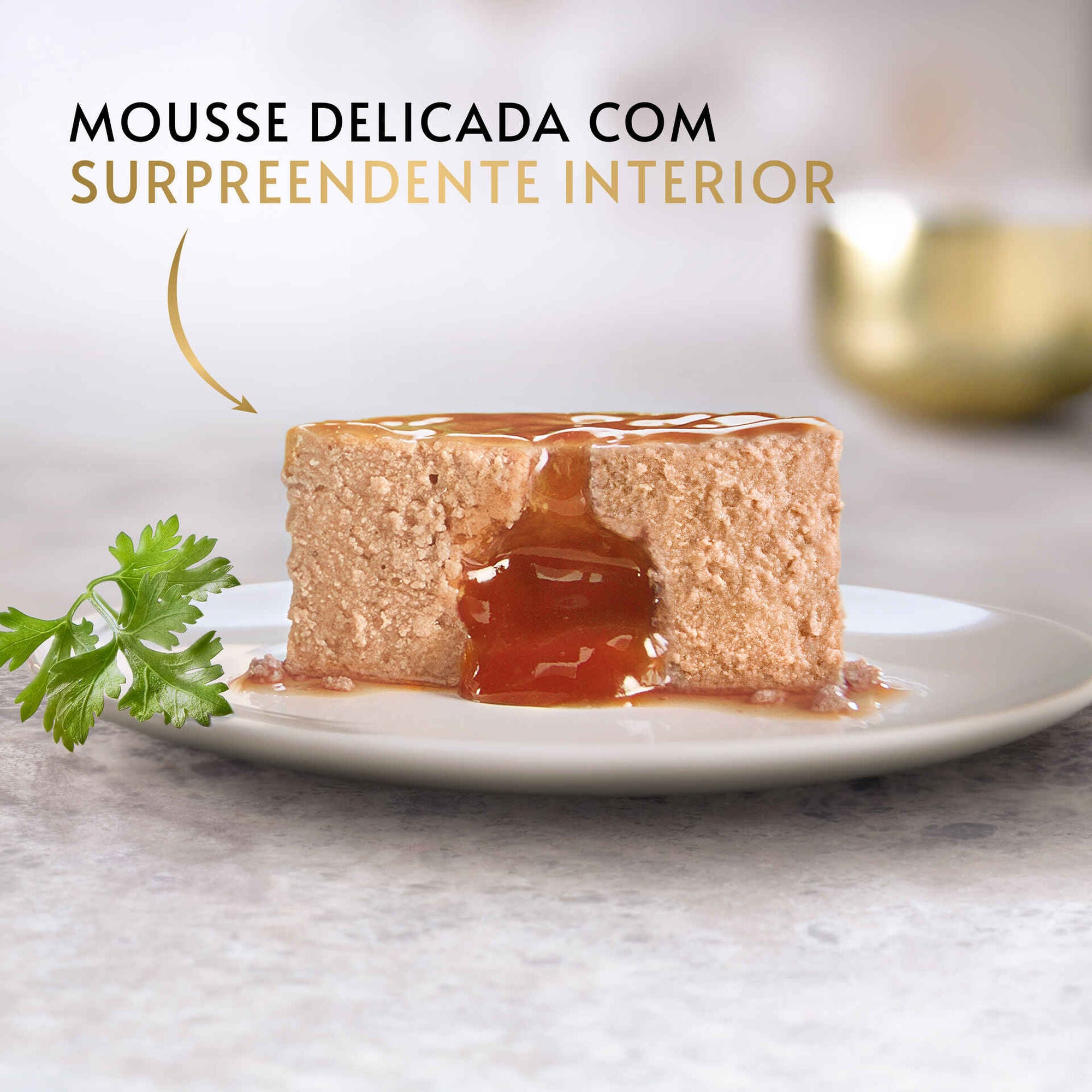 Purina Gourmet Gold Fondant Mousse com Frango para Gato Adulto 85 g
