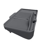 Baseus Caja de almacenamiento para coche Baseus T-Space Series 2 en 1 con lector de tarjetas ETC Gris