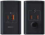 Baseus Cargador digital GaN inteligente de escritorio de carga rápida 3C+U+DC 240W EU Negro