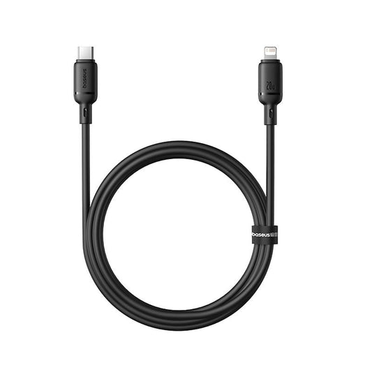 Baseus Cabo Silky Series Fast Charging Type-C To Ip 20W 2M Cluster Preto