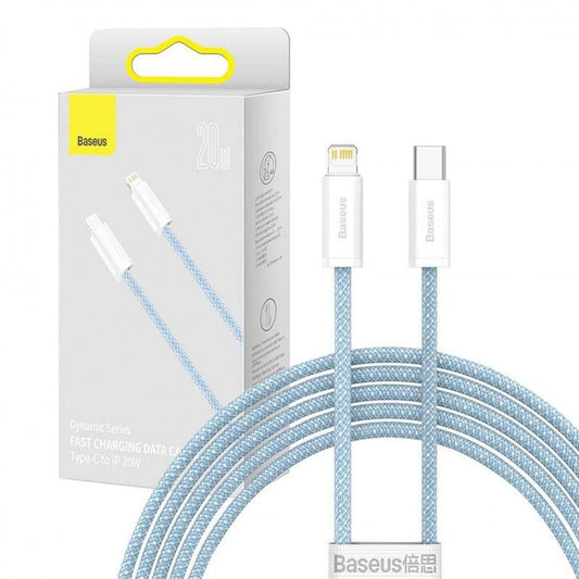 Baseus Cabo Dynamic Series Fast Charging Data Type-C To Ip 20W 2M Blue