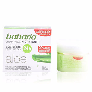 Babaria Aloe vera creme hidratante 24 horas 50 ml