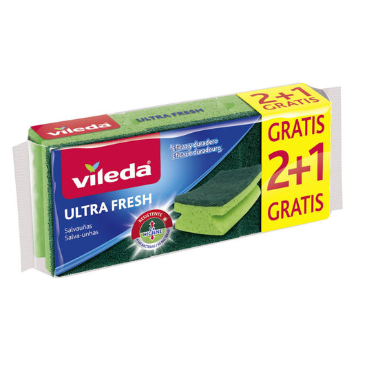Vileda Salva Unhas Ultra Fresh 2 + 1 un