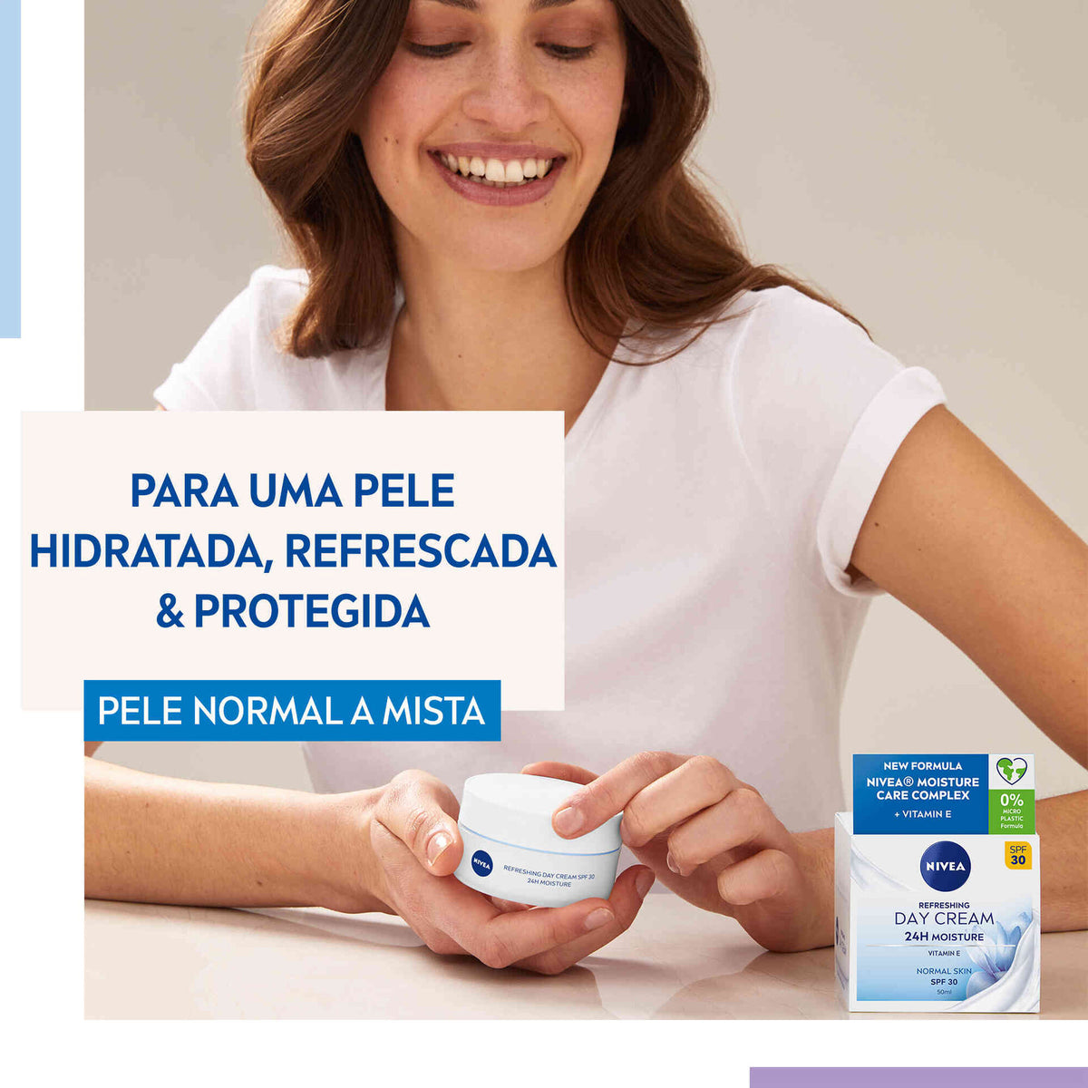 Nivea Essentials Creme de Dia Hidratante FPS 30 50 ml