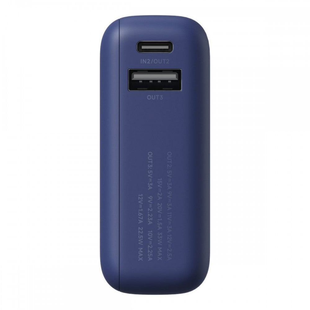 Xiaomi Power Bank 33 W 10000mAh com Cabo Integrado Azul - BHR9341GL