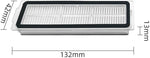 Xiaomi Filtro para Aspirador Robot X20 Pro/X20 Max Filter - BHR9631GL