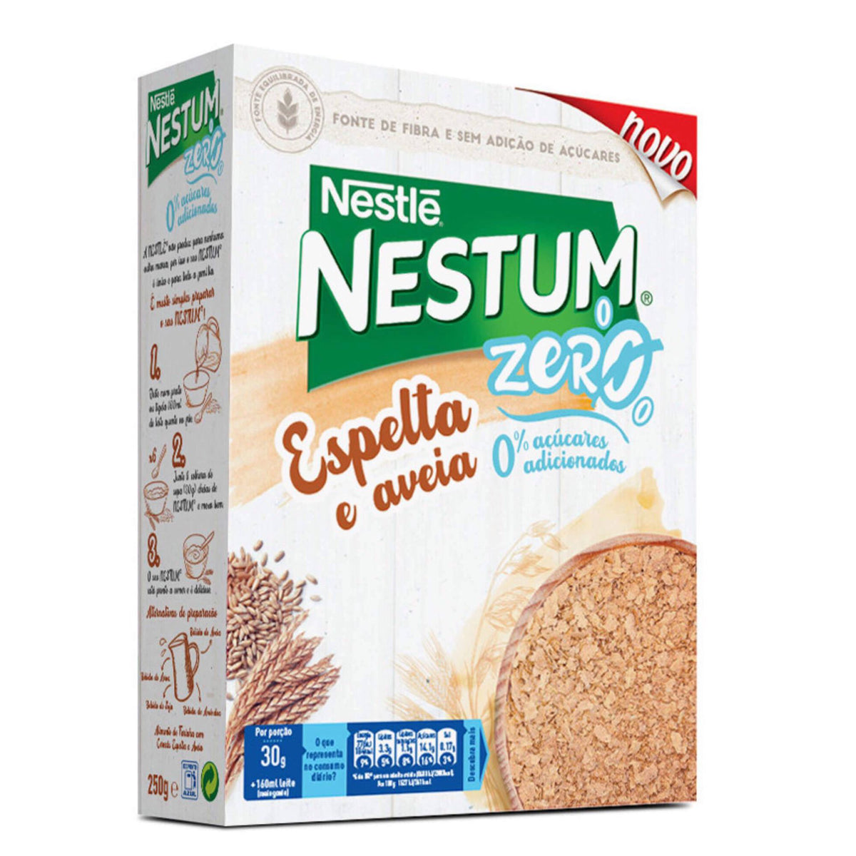 Nestum Espelta e Aveia Zero +3 Anos 250 g