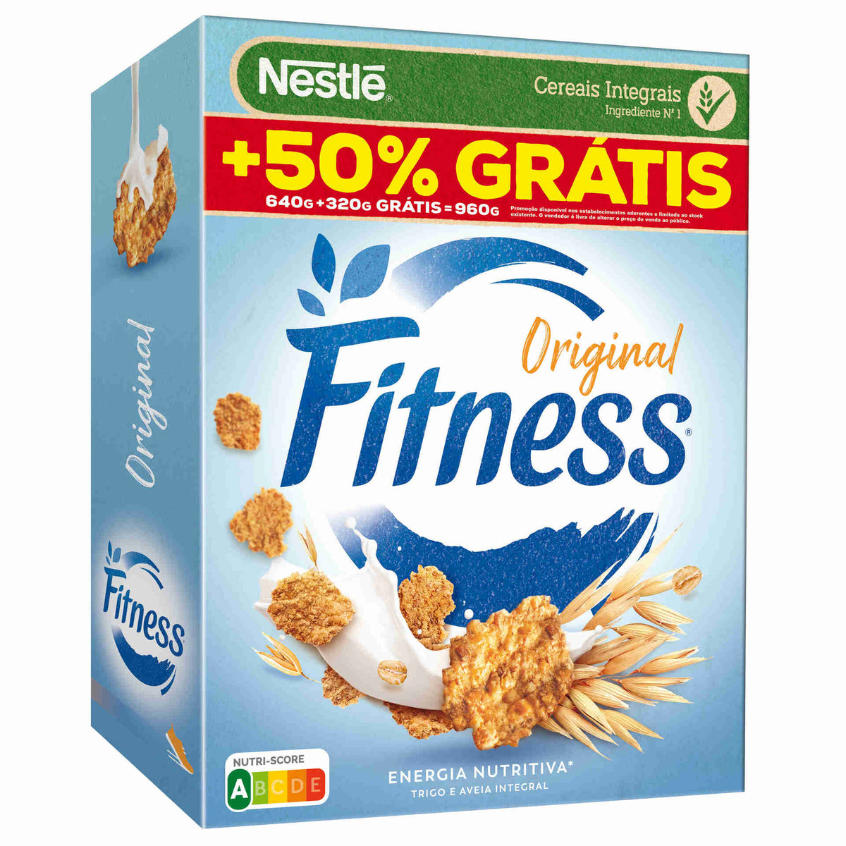 Fitness Cereais de Trigo Integral e Arroz Nestlé 640 g