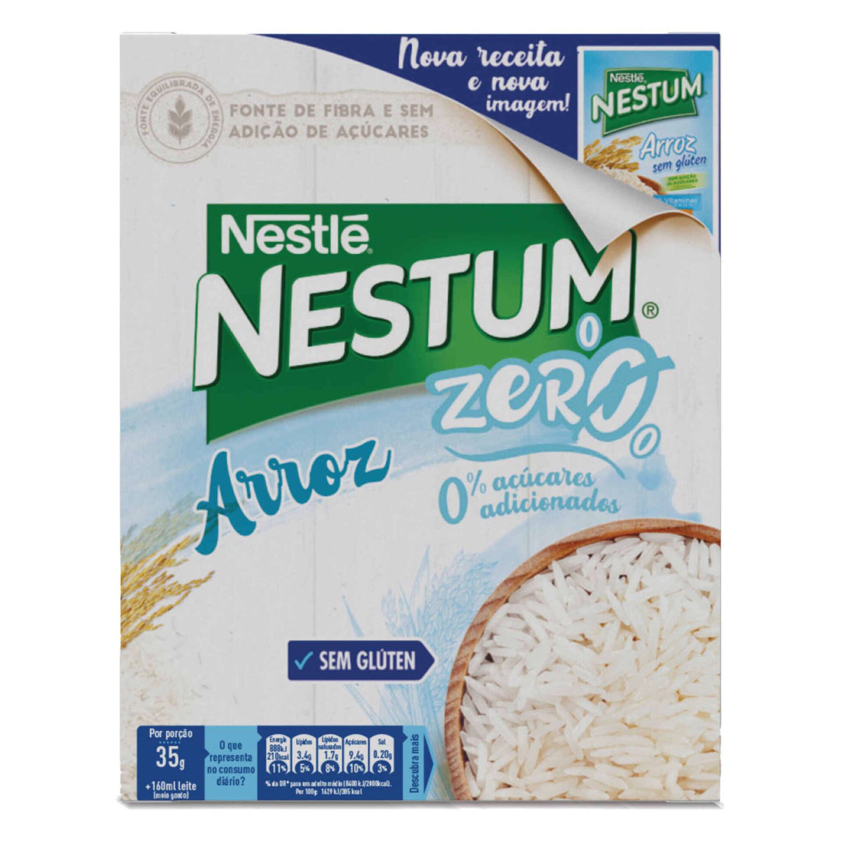 Nestum Arroz Zero Sem Glúten 250 g