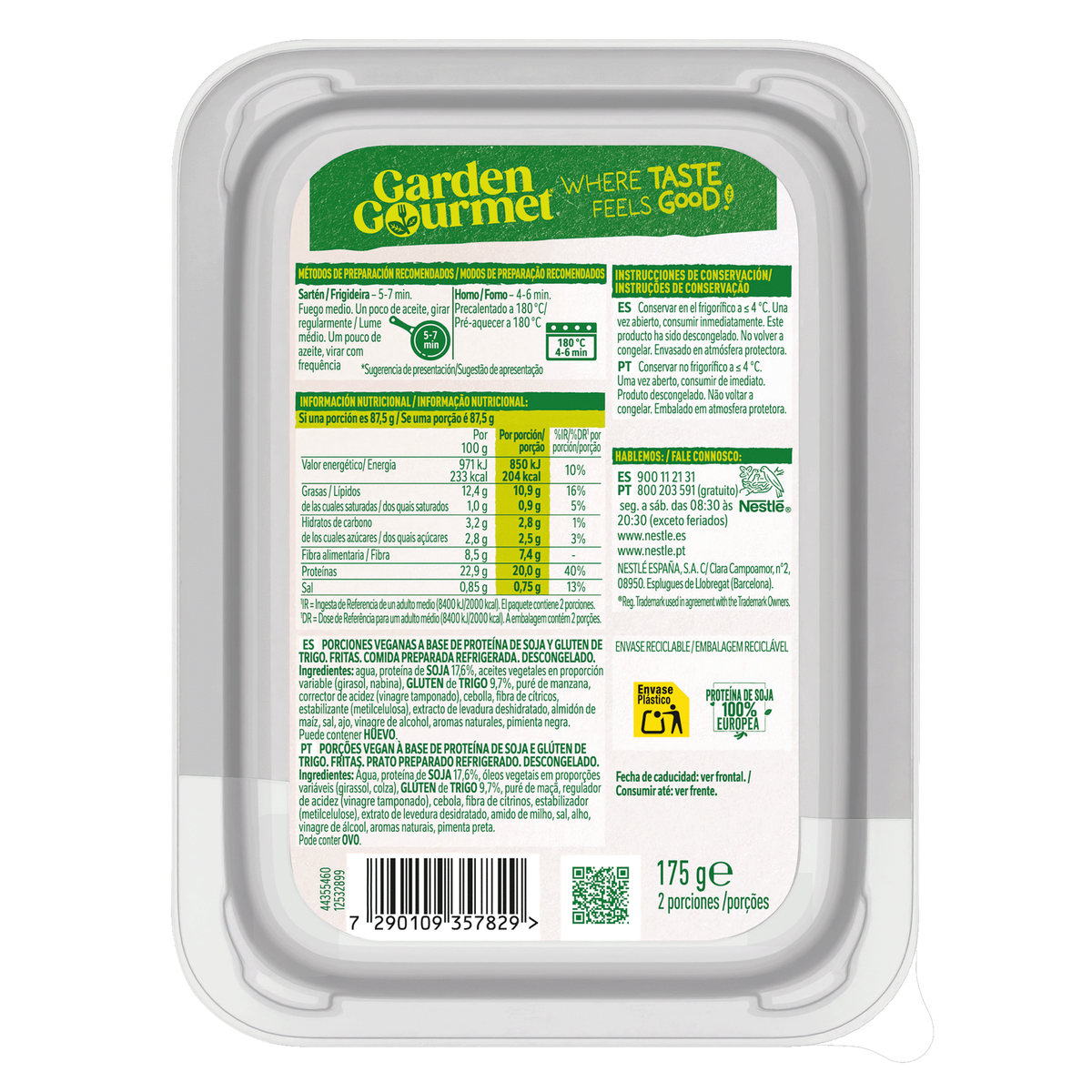 Garden Gourmet Tiras Braseadas Proteína Vegetal 175 g