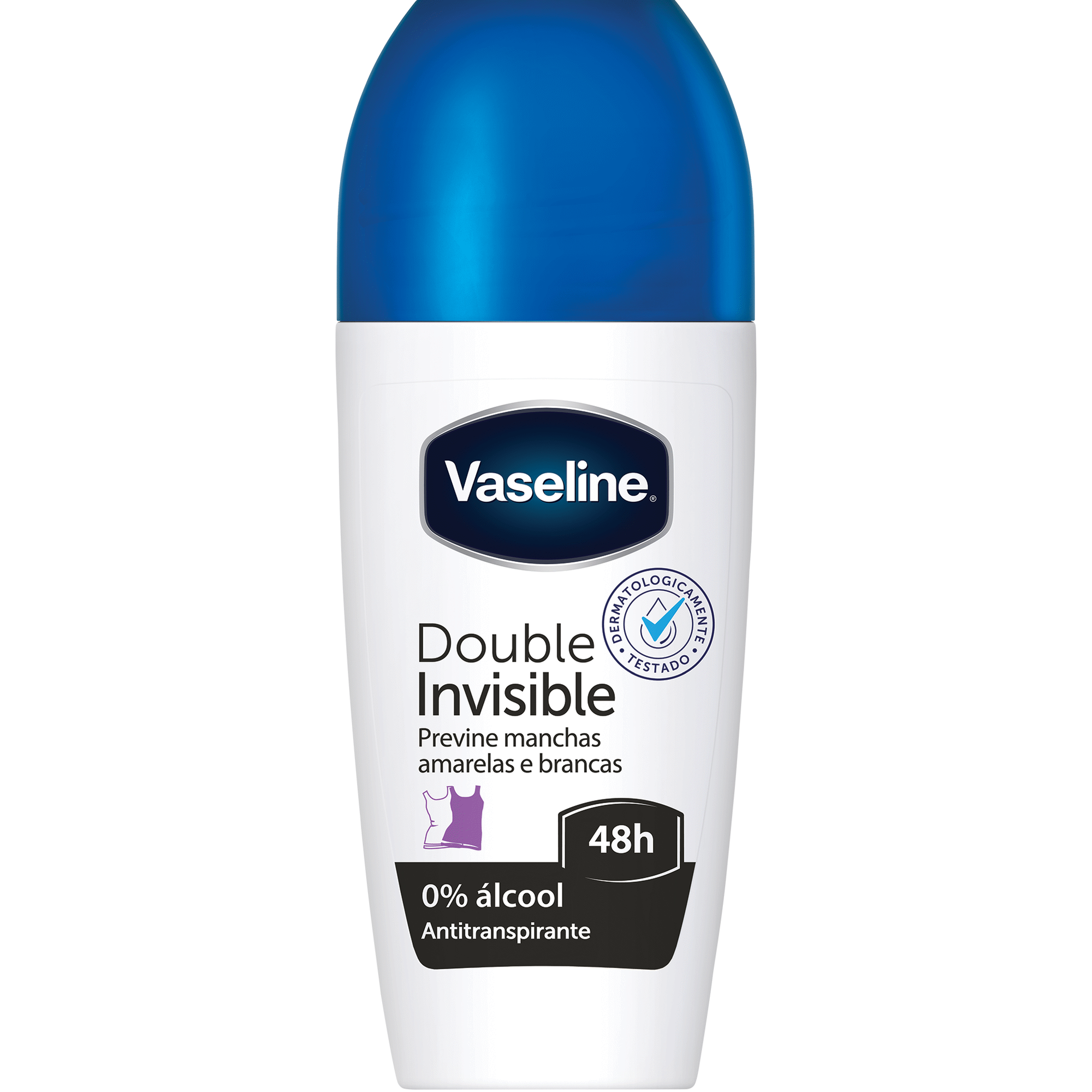 Desodorizante Roll-On Double Invisible Vaseline 50 ml