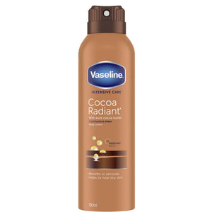 Loção Corporal em Spray Vaseline Cocoa Radiant 190 ml