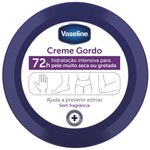 Creme Gordo Hidratação Intensiva 72h Vaseline 250 ml