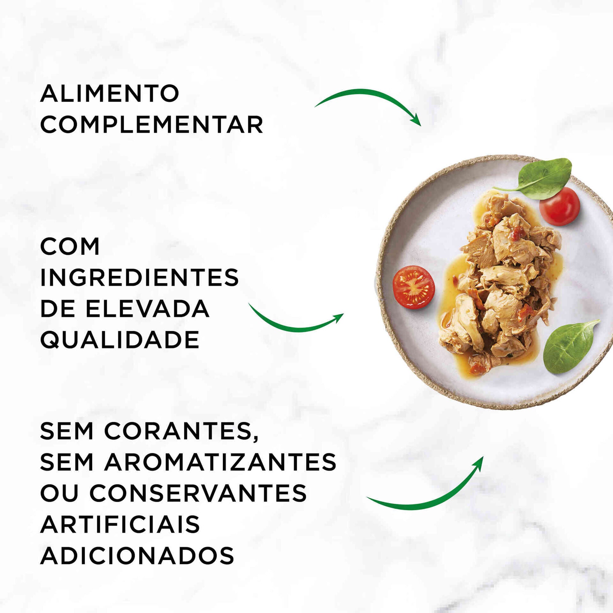 Purina Gourmet Nature's Creations Comida Húmida Gato Adulto Peixe do Oceano 85 g