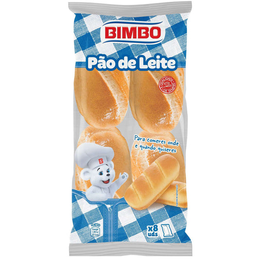 Bimbo Pão de Leite 8 un 280 gr