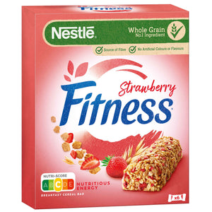 Fitness Barras de Morango 141 g Nestlé