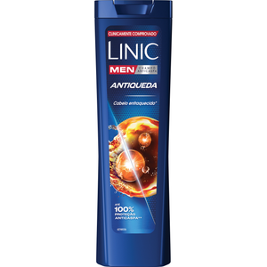 Champô Anticaspa e Antiqueda Linic Men 250 g 225 ml