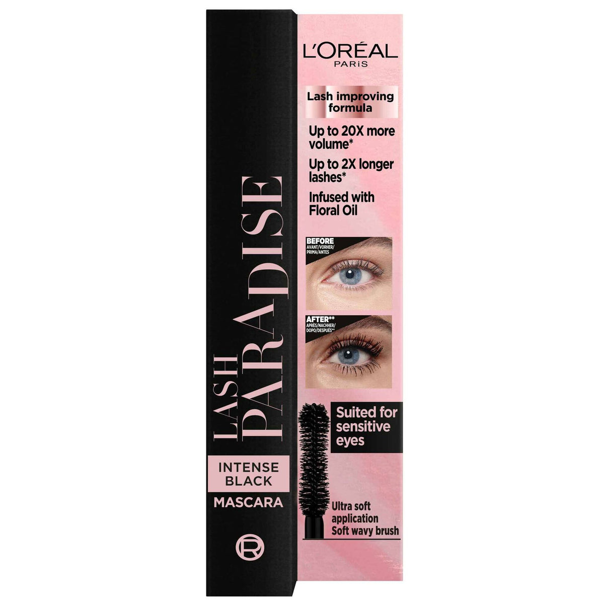 L'Oréal Paris Lash Paradise Preto Intenso 6,4 ml