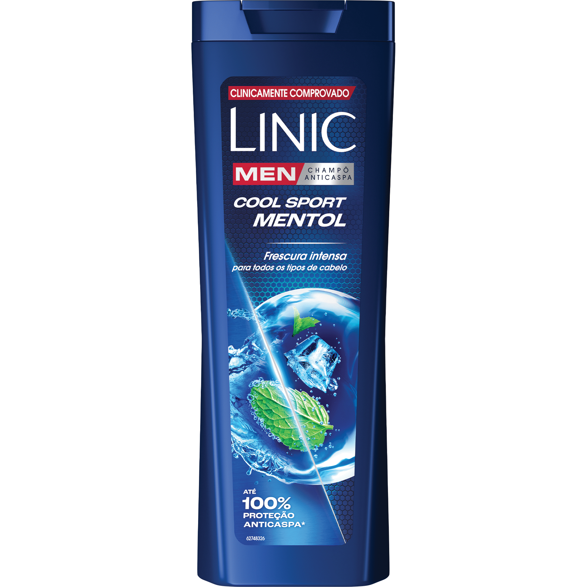 Champô Anticaspa Linic Men Cool Sport Menthol 374 g 360 ml