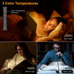 Luz de lectura LED HKH USB recargable