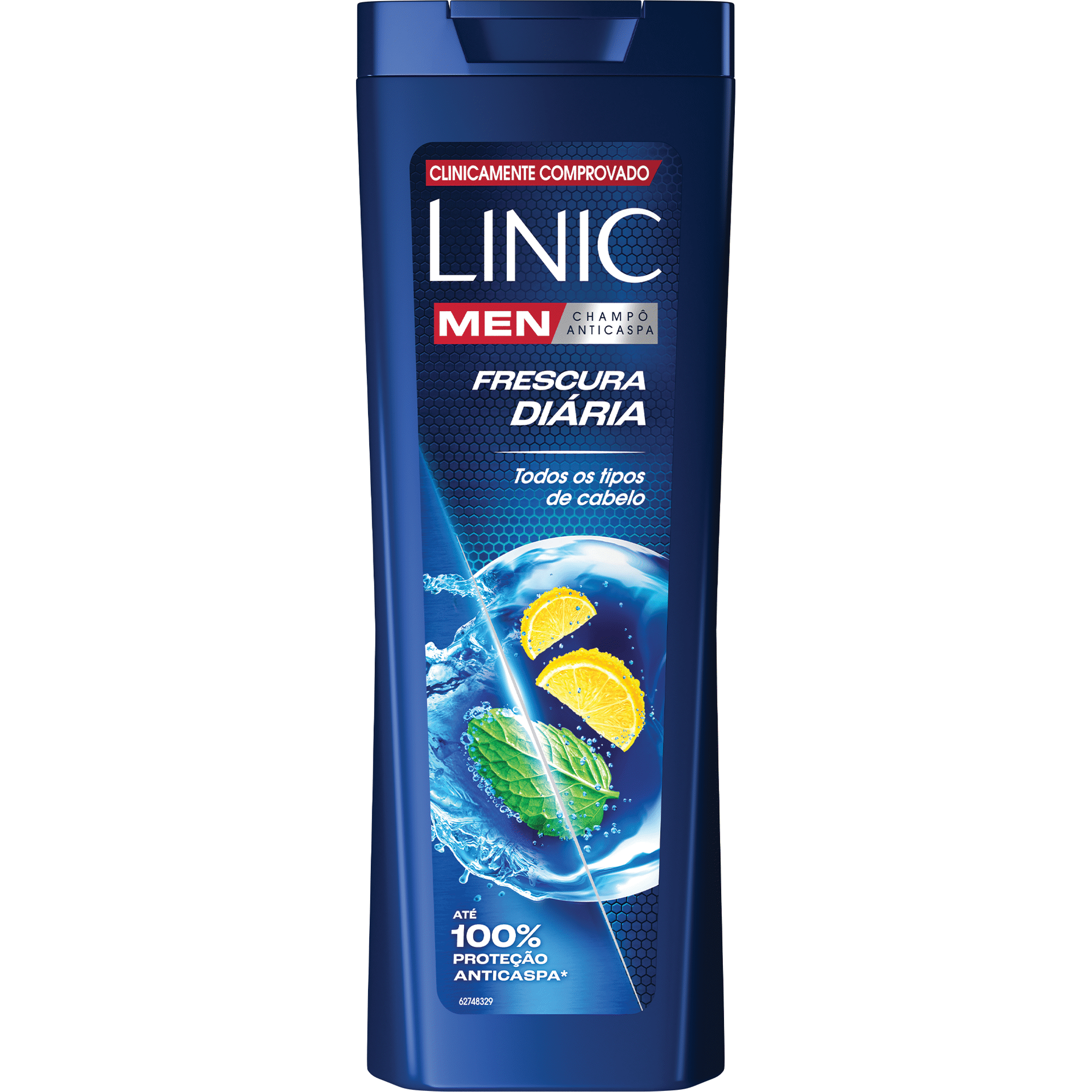 Champô Anticaspa Linic Men Frescura Diária 374 g 360 ml