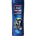 Champô Anticaspa Linic Men Limpeza Profunda 374 g 360 ml