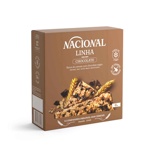 Nacional + Linha Barras Cereais Chocolate Negro 138 gr