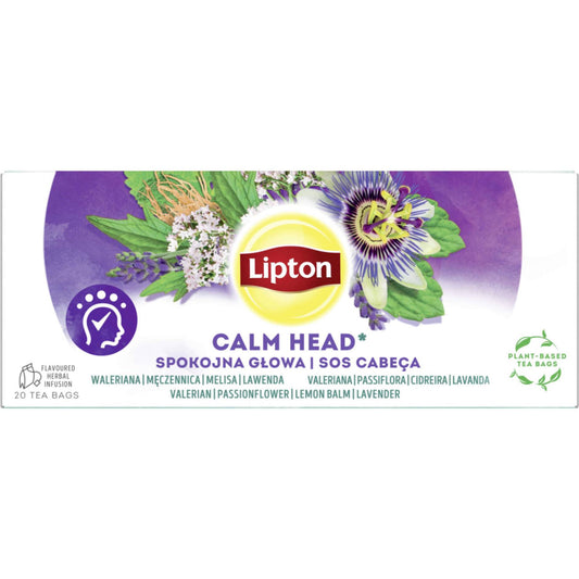 Infusão Lipton SOS Cabeça 26 g 20 un