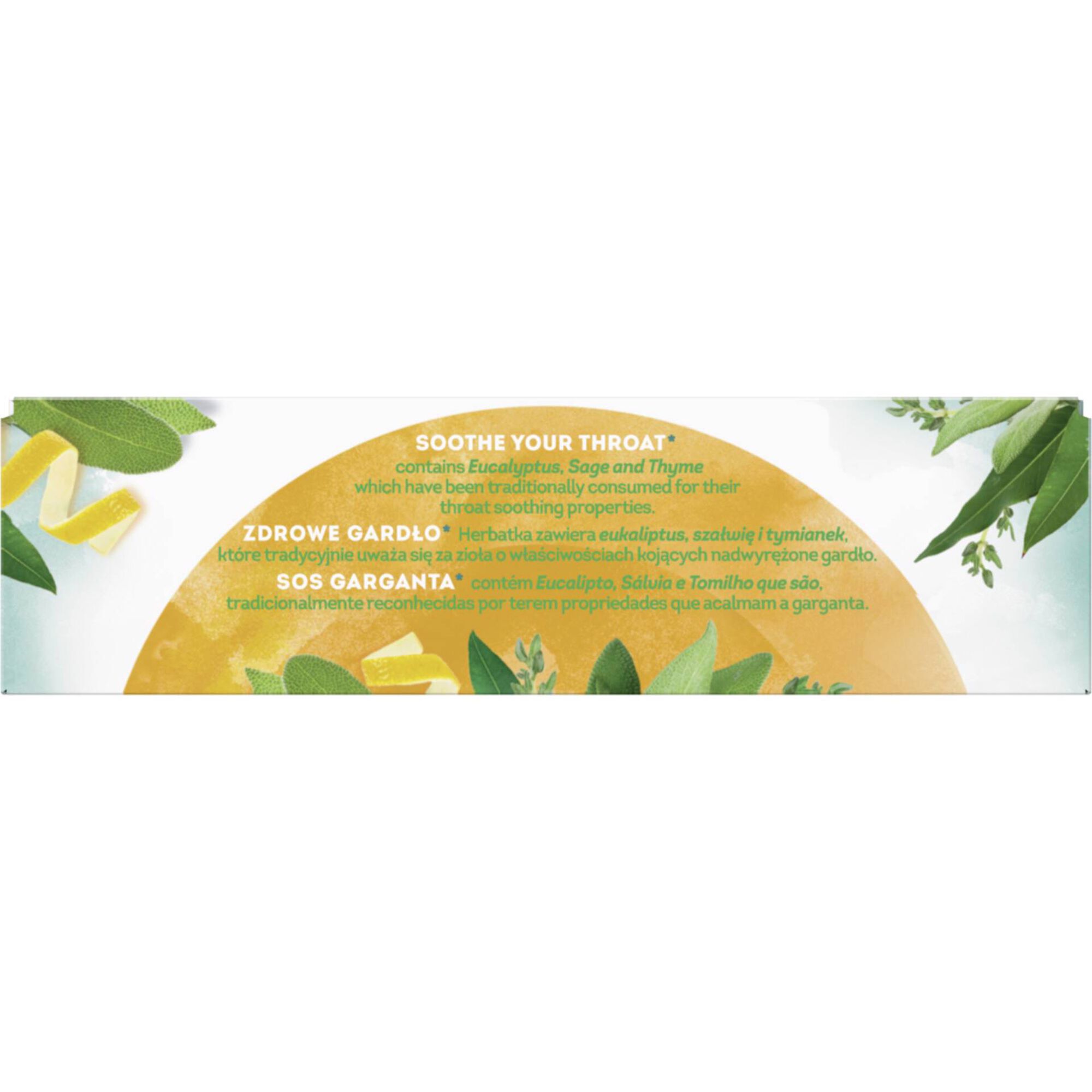Infusão SOS Garganta Lipton 26 g 20 un