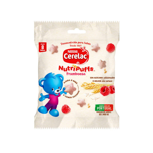 Nestlé Cerelac Nutripuffs Framboesa 7 gr