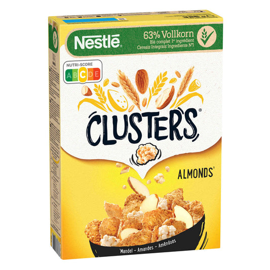 Clusters Trigo Integral com Pedaços de Amêndoa 325 g