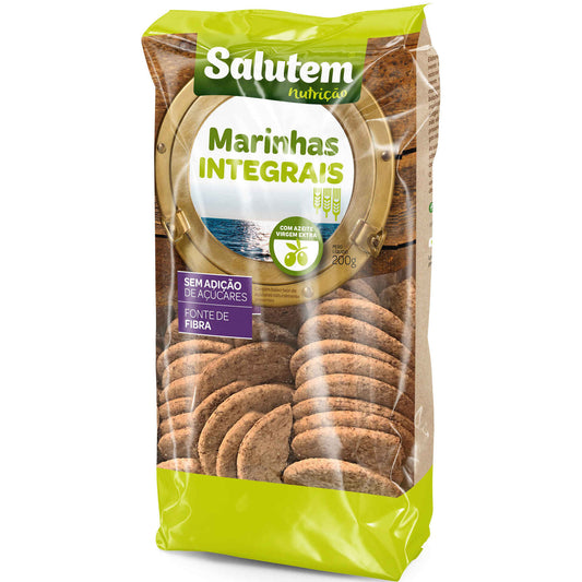 Salutem Bolachas Marinhas Integrais 200 gr