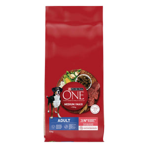 Purina ONE Ração para Cão Adulto Médio/Maxi Vaca e Arroz 2,5 kg
