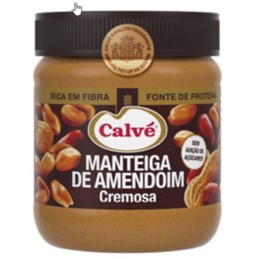 Calvé Manteiga de Amendoim Cremosa 350 gr