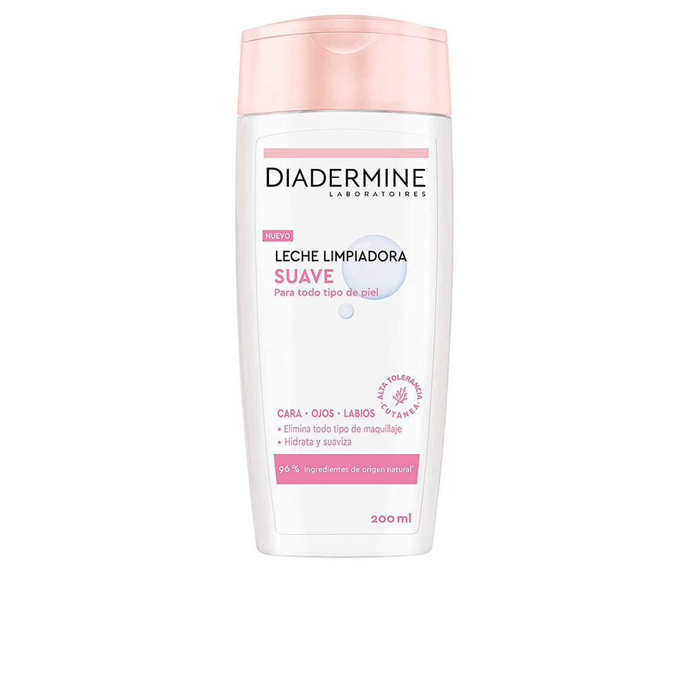 Diadermine Leite de limpeza facial suave 200 ml