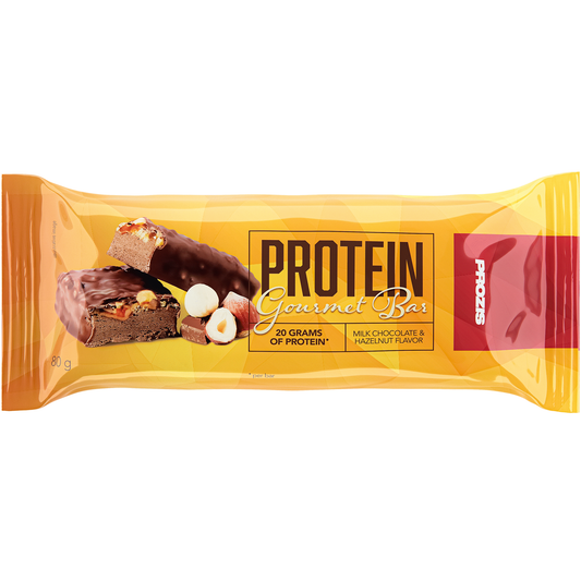 Prozis Barra Proteica Gourmet Chocolate e Avelãs 80 gr