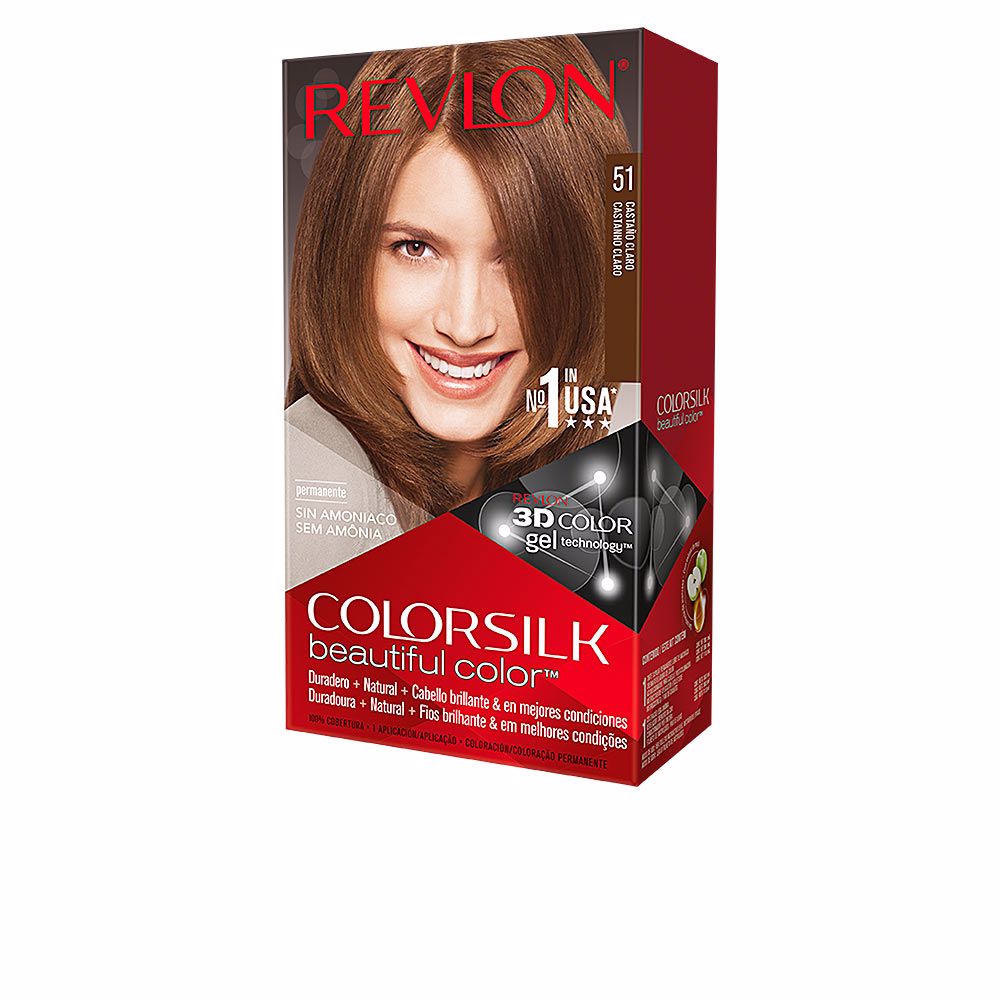 Revlon Mass Market Coloração colorsilk #51-castaño claro 1 u