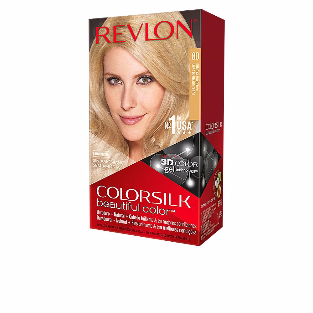 Revlon Mass Market Coloração colorsilk #80-rubio claro cenizo 1 u