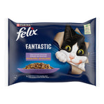Purina Felix Fantastic Seleção de Favoritos em Gelatina 4x85g