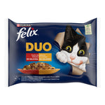 Purina Felix Fantastic Duo Saborosa Seleção em Gelatina 4x85g